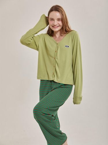 Paul & Anna Hi Tencel Cardigan GREEN - PAUL&ANNA - Modalova