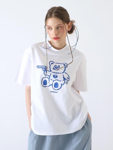 BadBear Tee White - BadBlue - Modalova