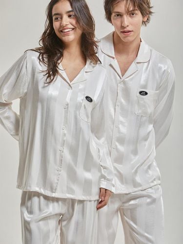 Paul & Anna Lark Street Long-Sleeved Pajama Set Wh - PAUL&ANNA - Modalova