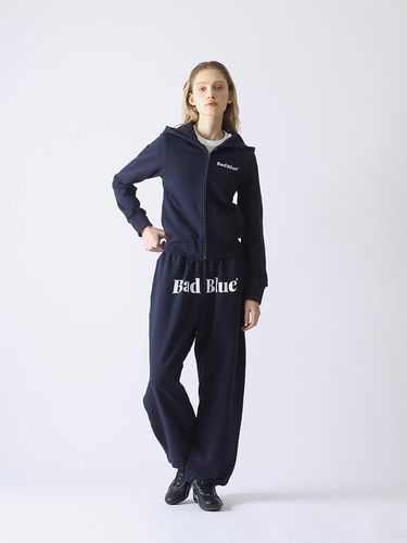 Logo Sweat Pants Navy - BadBlue - Modalova