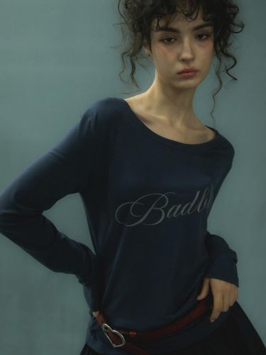 Loose Fit Top Charcoal - BadBlue - Modalova