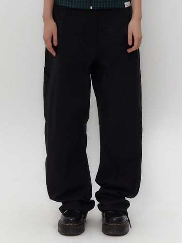 LOOSE FIT WORKPANTS [BLACK] - TUOMIO - Modalova