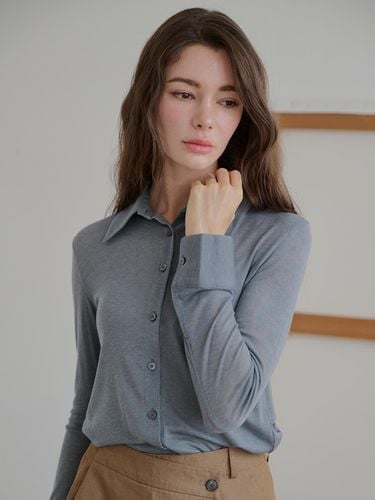 WOOL JERSEY SHIRTS_GREY - Rayher - Modalova