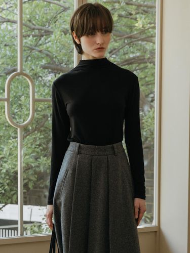 Daily Modal Half Turtleneck T-shirt - andyou edition - Modalova