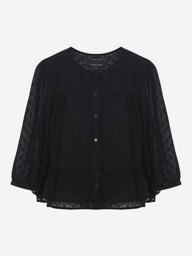 Lace pintuck blouse_T246MBL134W - Thursday Island - Modalova