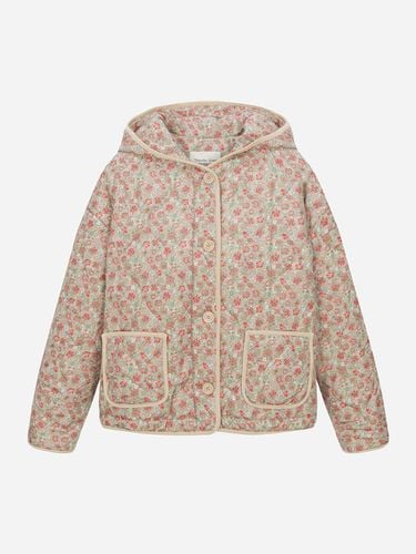 Flower-patterned quilting hooded jumper_T246MJP140 - Thursday Island - Modalova