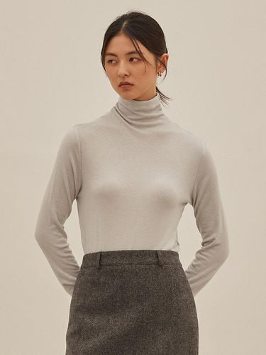 FLOW TURTLE NECK TEE (4colors) - MangoManyPlease - Modalova