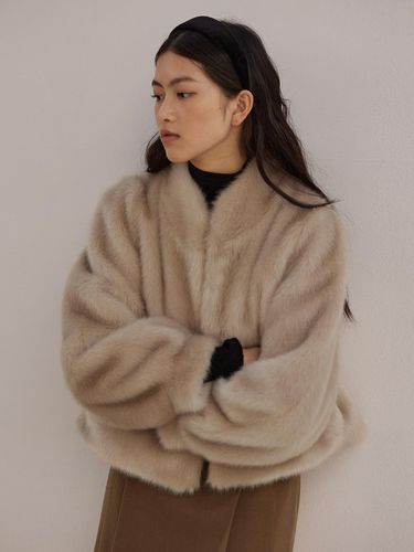 BALLEN ECO FUR JACKET (2colors) - MangoManyPlease - Modalova