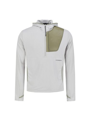 Men's Trail Running Long Sleeve Hooded T-Shirt - HYDROGEN - Modalova