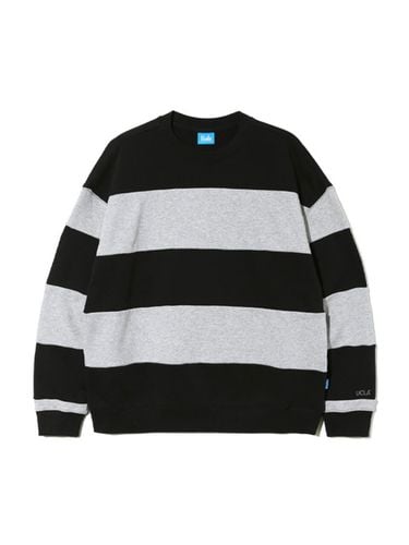 Slit Stripe Overfit Sweatshirt [ - GREY] (UA - UCLA - Modalova