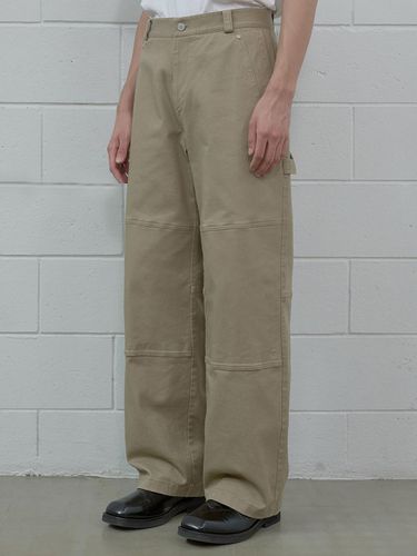 DOUBLE KNEE CARPENTER PANTS BE - TMAKER - Modalova