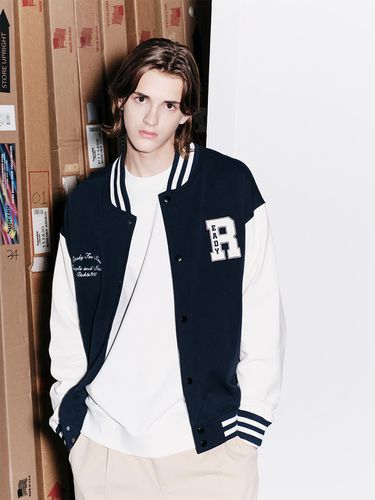 READY Stadium Varsity Jacket NAVY - ready4next - Modalova