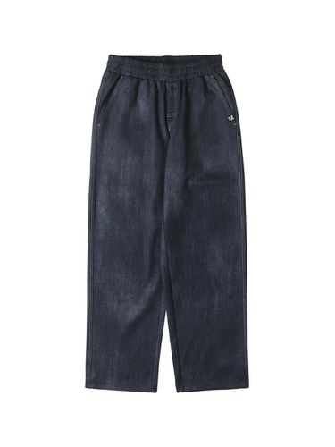 Jersey denim like pants DARK BLUE - ready4next - Modalova