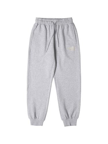 Women's Essential BANDING Jogger Pants GREY - ready4next - Modalova