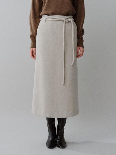 TFW WOOL H LINE SKIRT_2COLORS - MOHAN - Modalova