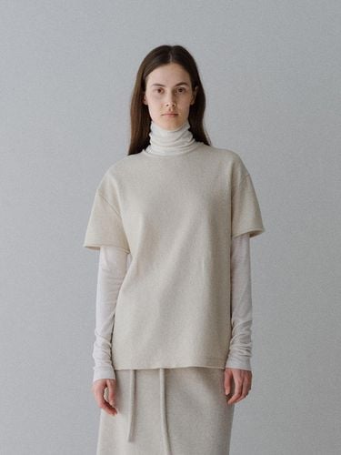 TFW WOOL HALF SLEEVE TOP_3COLORS - MOHAN - Modalova