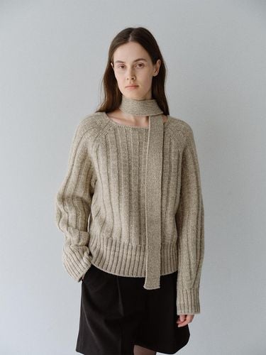 TFW WOOL MUFFLER KNIT TOP_3COLORS - MOHAN - Modalova