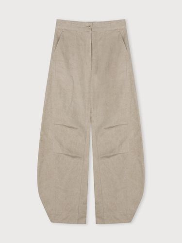 CURVED TWILL PANTS (2COLORS) - Ethos - Modalova