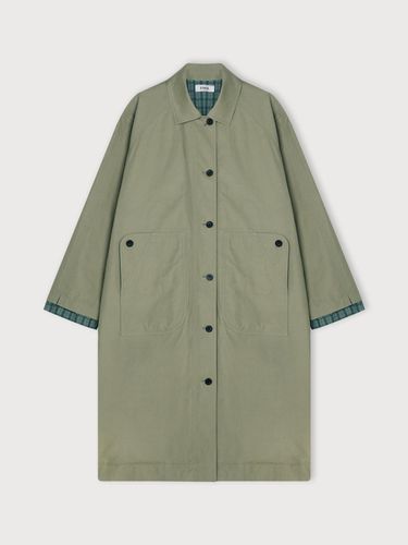 REVERSIBLE TRENCH COAT (2COLORS) - Ethos - Modalova