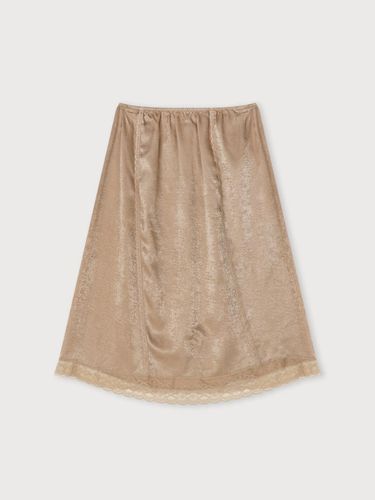 SATIN MIDI SKIRT - Ethos - Modalova