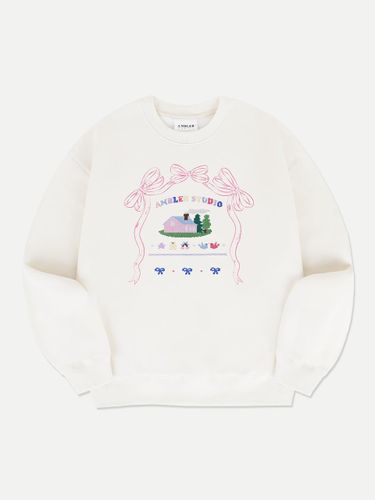 Ribbon House Sweatshirt AMM1217 - AMBLER - Modalova