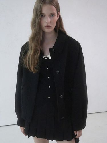 Bene Handmade Wool Jacket BLACK - vivacious - Modalova