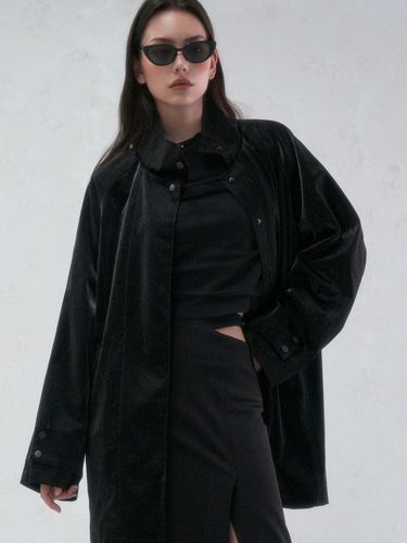 Angti Art Leather McCoat BLACK - vivacious - Modalova