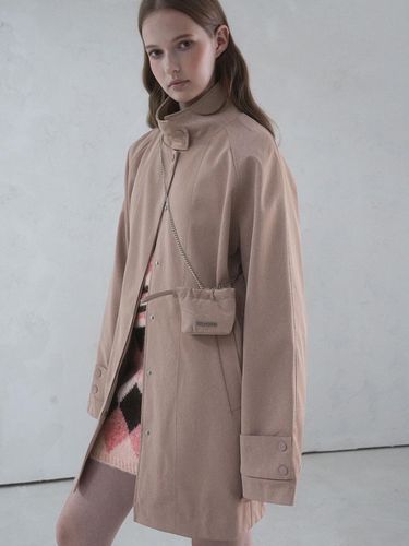 Angti Art Leather McCoat PINK - vivacious - Modalova