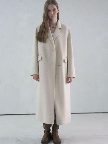 Bordo Handmade Wool Coat - vivacious - Modalova