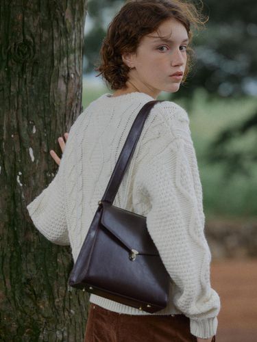 CLE BAG [MARRON - PLAIN] - FOLNUA - Modalova