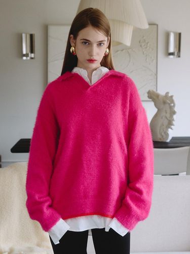 Fluffy line knit_pink - Shh studio - Modalova