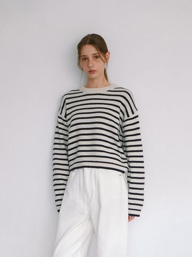 Casual Stripe Knit - Laminez - Modalova