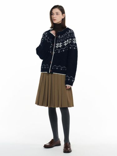 Wool Nordic Duffel Cardigan [NAVY] / WBD4L04550 - GENERAL IDEA - Modalova