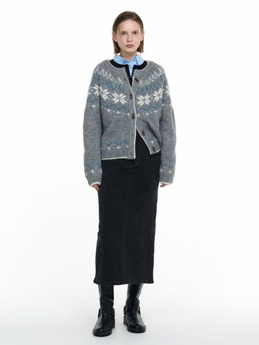 Wool Nordic Duffel Cardigan [GREY] / WBD4L04550 - GENERAL IDEA - Modalova