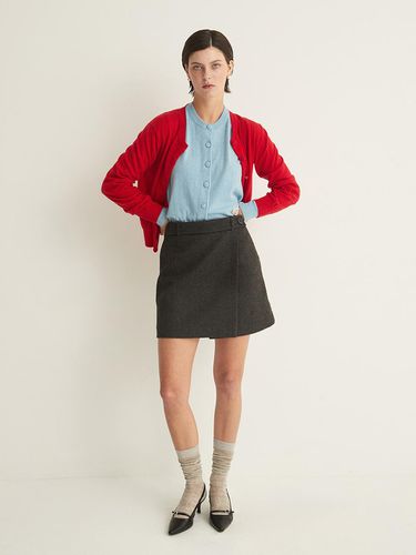 BELTED MINI SKIRT - GRAY - JOHNNY HATES JAZZ - Modalova