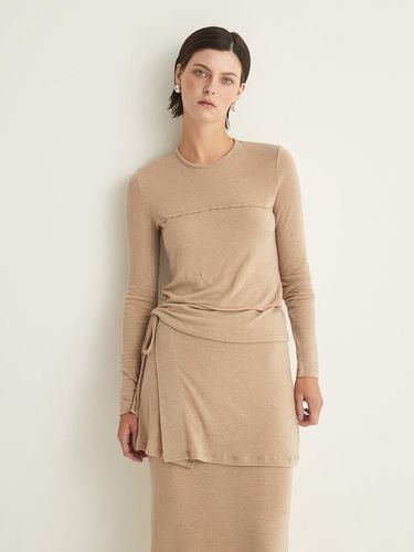 LAYERED LONG JERSEY TOP - BEIGE - JOHNNY HATES JAZZ - Modalova