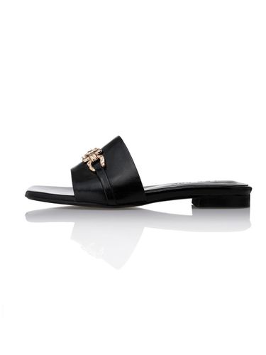 Metal Point Slider Sandals- MD1102s - Meiel Dew - Modalova