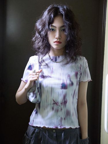 Rising flower t - shirt - Mauve - rysm - Modalova