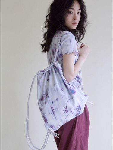 Eco flower string bag - purple - rysm - Modalova