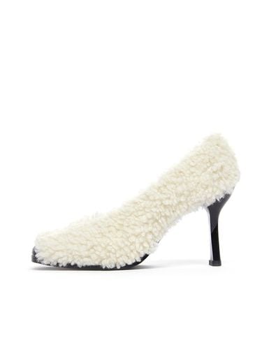 Fur pumps_9CM - mina de bona - Modalova