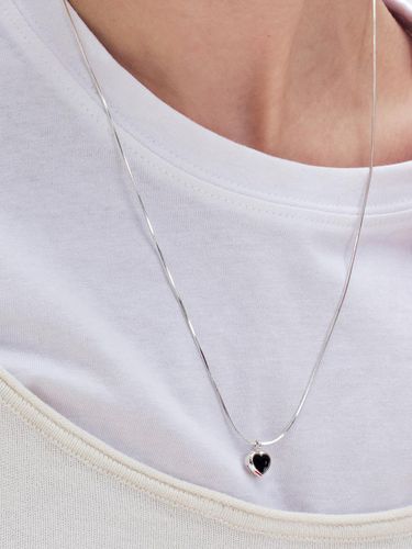 Baby Heart Black Necklace - MONDAY EDITION - Modalova