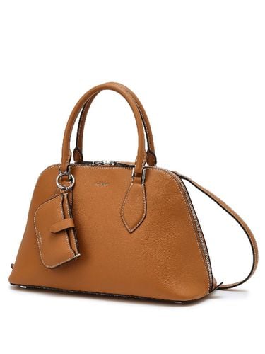 Mure Bag] Burnt Cowhide Ople Round Tote Bag JABA4 - JILLSTUART - Modalova