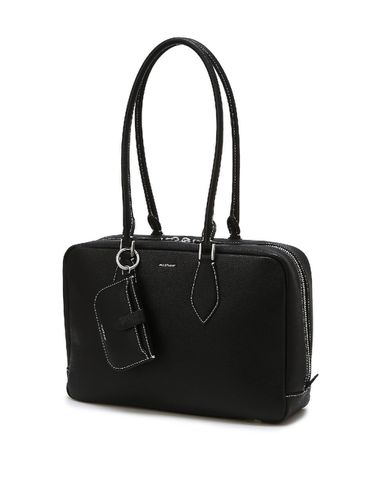 Mure Bag] Black Cowhide Offle Square Shoulder Bag - JILLSTUART - Modalova