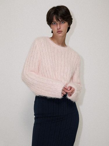 Pine needles short knit Pink - NONMUTE - Modalova