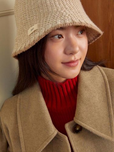 Wool mixed spinning knitwear bucket hat - JILLSTUART - Modalova