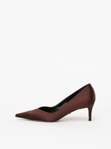 Josephine Pumps in BROWN SILK - CHAUSSURE LAPIN - Modalova