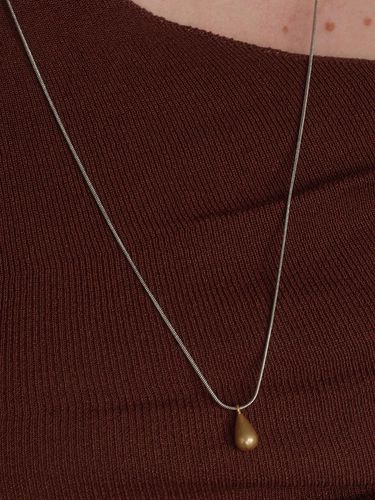 Teardrop Pendant Necklace - Pendant - MONDAY EDITION - Modalova