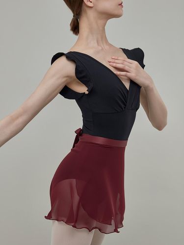 Chiffon skirt (burgundy) - Ballessimo - Modalova