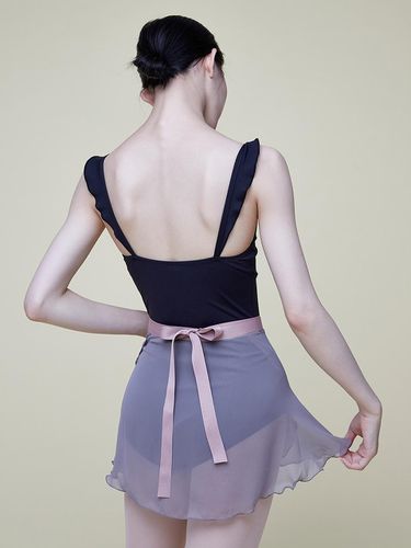 Chiffon Skirt (Romantic Gray) - Ballessimo - Modalova