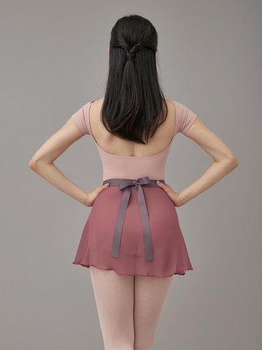 Chiffon skirt (burgundy) - Ballessimo - Modalova